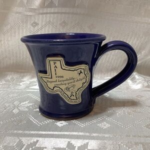 Deneen Pottery Mug San Antonio Texas 1996 Vintage
